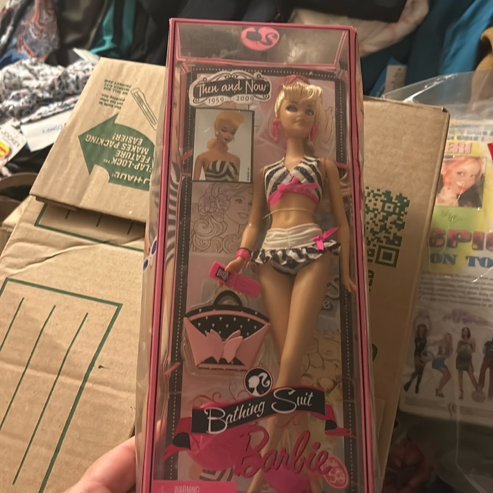 Nib Barbie then and now